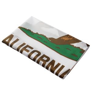 Drapeau de l'État de Californie 3x5 pieds en polyester, accessoire de décoration, style à suspendre, imprimé en sérigraphie pour activités promotionnelles - Product Image 3