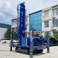Machine de forage de puits d'eau d'occasion BDM-350m, tour de forage de 6,6 m pour une profondeur de forage de 350 m