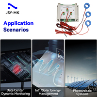 Medidor de Energía Bidireccional Trifásico CA JSY-MK-354, Detector de 80A 380V, Transformador de Corriente Externo, Comunicación RS485, 1% de Precisión
