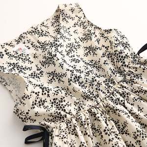 Robe de mariée pour filles, modèle Meles, florale, en dentelle, coupe trapèze, longueur genou, pour enfants de 2 ans, nouveaux produits à la recherche - Product Image 4