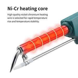 Pistola <span class=keywords><strong>de</strong></span> Soldar Externa, Juego <span class=keywords><strong>de</strong></span> <span class=keywords><strong>Soldador</strong></span> Manual <span class=keywords><strong>de</strong></span> 60W con Suministro Automático <span class=keywords><strong>de</strong></span> <span class=keywords><strong>Estaño</strong></span>, Cumple con las Normas Europeas - Product Image 3