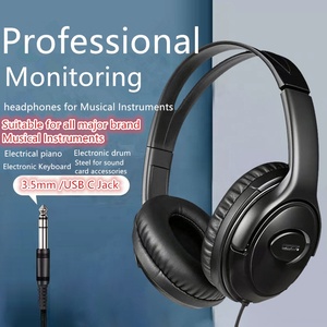 Tai nghe trẻ em có dây với giao diện Loại C cho học sinh piano điện tử khóa học trực tuyến sử dụng máy tính - Product Image 3