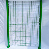 Panel Pagar Kawat Jaring 3D Ramah Lingkungan Berlapis PVC Tahan Cuaca Warna & Ukuran Dapat Disesuaikan
