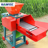 Machine à hacher le fourrage avec trémie personnalisée, alimentation électrique, diesel ou essence pour le fourrage, la paille et l'ensilage dans les fermes