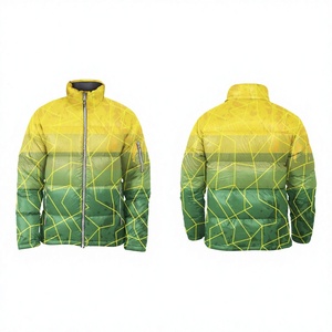 High Quality Hooded <b>Men's</b> Thickened <b>Warm</b> Comfortable Polyester Fiber <b>Jacket</b> with Front Zipper - Product Image 1