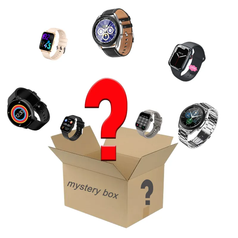 2023 Ventas calientes Smartwatch Alta calidad Random Open Sorpresa Relojes inteligentes Mystery Boxes