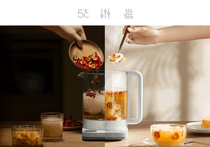 New Mijia Multifunctional Health Pot N1 1.5L High Borosilicate Glass Electric Tea <b>Kettle</b> 800W Fast Heating CN - Product Image 6