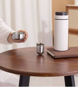 Taza de Café y Té de Acero Inoxidable 316 de 450 ml, Nueva, para Oficina o Aire Libre, con Filtro, Personalizable con Logotipo, con Espuma Personalizada - Product Image 6