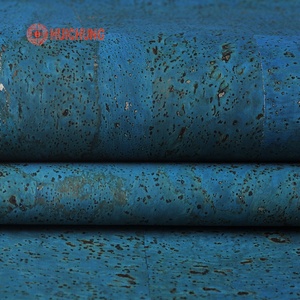 Bồ Đào Nha Thân Thiện Với Môi Tự Nhiên Cork Da Ánh Sáng Màu Xanh Với Phim Vàng Tự Nhiên Cork Chất Liệu Cho Túi - Product Image 6