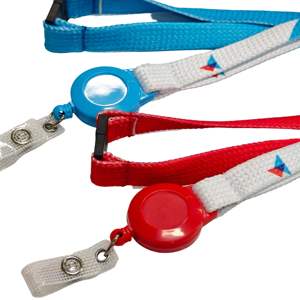 Tốt nhất bán PK chuyển tùy chỉnh có thể thu vào huy hiệu Reel với nhiệt áp dụng Logo cho điều dưỡng dây nhận dạng - Product Image 1