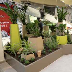 1 support de planteur personnalisé en métal, grand support décoratif pour salon et jardin, étagère pour plantes, Pots de fleurs dorés - Product Image 5