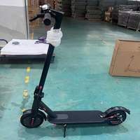 Trottinette électrique pliable de 8 pouces - Vitesse maximale de 25 km/h, autonomie de 25 à 30 km, cadre en alliage d'aluminium, système de freinage sûr, conception à deux roues