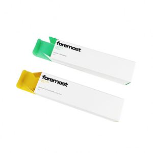 กล่องกระดาษสีขาวพิมพ์ CMYK สองด้าน พร้อมโลโก้เคลือบ Spot UV กล่องบรรจุภัณฑ์เครื่องสำอางสุดหรู กล่องกระดาษแข็งแบบกำหนดเองสำหรับบรรจุภัณฑ์อายครีม - Product Image 1