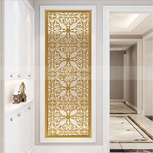 ANN017 Freestanding Stainless Steel Wind Screen Outdoor <b>Garden</b> Poolside <b>Windbreak</b> with Anti UV Coating - Product Image 3