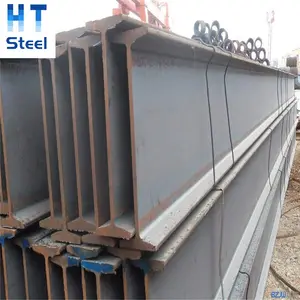 H beam steel bar construction Q235 galvanized carbon steel H profile I beam for sale