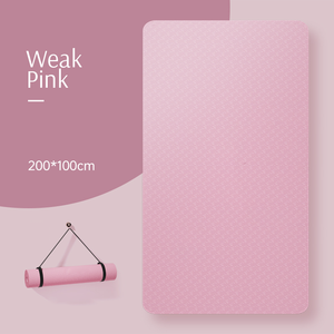 Tapis de yoga TPE 200*100 antidérapant, grand format, écologique, avec logo personnalisé, design large, pour Pilates, <span class=keywords><strong>fitness</strong></span> et exercices, vente en gros - Product Image 6