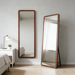 Grand miroir <span class=keywords><strong>mural</strong></span> de pleine longueur, miroir <span class=keywords><strong>moderne</strong></span> en verre sur pied pour salon, grand miroir vintage sur pied, <span class=keywords><strong>cadre</strong></span> de sol - Product Image 1