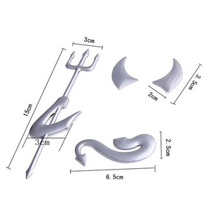 Frete Grátis Popular 3D Devil Style Bull OX Demon <span class=keywords><strong>Sticker</strong></span> <span class=keywords><strong>Car</strong></span> Styling Auto Emblem Logo Paper Decalques Decoração para Toyota - Product Image 1