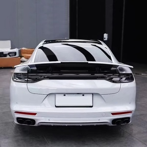 Kit carrosserie style TurboS 2017-2021 avec phares antibrouillard, pare-chocs avant, embouts de lèvre arrière, calandre de voiture, modification à visser pour 971 Nouveau - Product Image 5