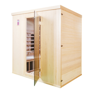 New Design Dry Sauna Hot Selling Family Hotel Gym Indoor Far Infrared Sauna Room with Seven Color Light - Product Image 4