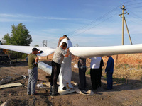 Générateur à vent 220 v, 500kw, 100kw, approuvé CE, générateur électrique