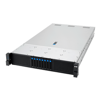 Serveur 2U RS720A-E13-RS8G à double processeur, optimisé pour jusqu'à 3 GPU double emplacement, jusqu'à 24 RDIMM, 8 NVMe/SATA/SAS, stockage optimisé