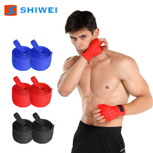 Vendas de algodón para boxeo de 2.5m, protectoras para Muay Thai, Sanda, MMA, protección para guantes - Product Image 2
