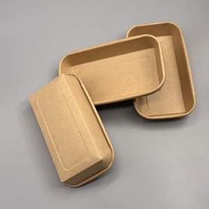 Barquette en papier jetable de qualité supérieure, conteneur alimentaire biodégradable pour la restauration et les services de livraison - Product Image 6