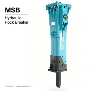 Outil de percussion hydraulique MSB700, brise-roche hydraulique pour excavatrices de 25 à 32 tonnes ZX300 ZX260 ZX270, pièces et accessoires - Product Image 1