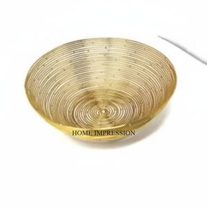 Recién llegado, más exigente, superventas, lujosa calidad, alambre de Metal chapado en oro, mesa de forma redonda, centro de mesa, cesta de frutas - Product Image 1