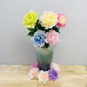 Flor de Peonía Artificial de 60 cm, Flor de Seda para Decoración del Hogar, Accesorios para Bodas - Product Image 3