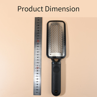 Outils de Soin Personnel en Acier Inoxydable, Râpe Anti-Callosités pour Pieds, Ponceuse Professionnelle, Gommage Pédicure