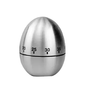 Creative mechanical timer egg type timer 60 minutes student timing baking cooking reminder kitchen egg timer