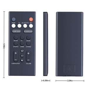 อะไหล่รีโมทคอนโทรล YAS-209 YAS-109ซาวด์บาร์เสียงสำหรับแถบเสียงยามาฮ่า ATS-2090 ATS-1090 - Product Image 2