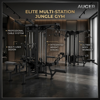 Équipement de musculation professionnel de type Heavy Duty avec système de câbles croisés