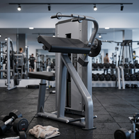 Nouvel équipement de fitness professionnel pour la musculation, machine à triceps à charges réglables pour la musculation