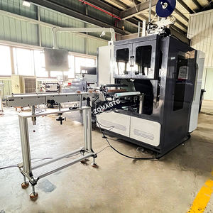 Rollos de papel Jumbo completamente automáticos de alta eficiencia, cortadora de cinta Boop, máquina rebobinadora, procesamiento de papel de Motor PLC de alto rendimiento - Product Image 3