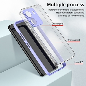 Funda Protectora Transparente para Teléfono Xiaomi <span class=keywords><strong>Redmi</strong></span> 13C Poco C65 <span class=keywords><strong>12T</strong></span> <span class=keywords><strong>Pro</strong></span>, con Protección Completa de TPU y PC, Gran Venta - Product Image 6