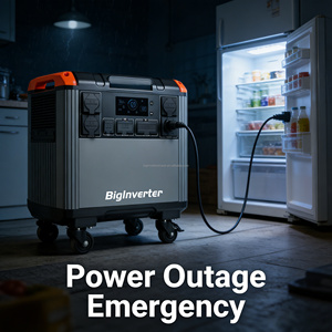 Centrale électrique portable BIGINVERTER 5000W 5000Wh pour la maison, les situations d'urgence en extérieur, les pannes de courant et l'utilisation en mode de secours - Product Image 5