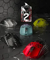 Darmoshark Magnesium PAW3395/3950 Mouse logam campuran, Mouse game ringan 4K 8K Esports RGB Backlit tiga Mode koneksi USB Bluetooth