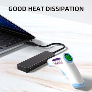 멀티 포트 4 in 1 USB 3.2 10Gbps 공장 맞춤형 도킹 스테이션 유형 C 3.2 게임 컴퓨터 노트북 C 유형 USB 허브에 적합 - Product Image 5