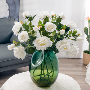 <span class=keywords><strong>Livraison</strong></span> rapide d'usine, roses artificielles de 73 cm, <span class=keywords><strong>fleurs</strong></span> artificielles douces et personnalisables pour la décoration, mariage, Saint-Valentin - Product Image 4