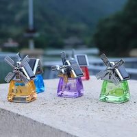 Diffuseur d'air de voiture solaire de luxe à énergie solaire, à diffusion automatique, avec diffuseur en verre, parfum longue durée et élimination des odeurs – Meilleures ventes