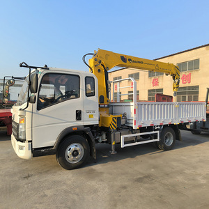 Grue de camion Baowo 6,3 tonnes hydraulique avec rotation à 360 degrés pour levage et transport - Product Image 4