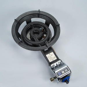 เตาแก๊สเชิงพาณิชย์แบบตั้งโต๊ะ/ฝังในตัว รุ่นใหม่ล่าสุด ผลิตจากเหล็กหล่อ สีดำ พร้อมระบบจุดติดอัตโนมัติ เหมาะสำหรับใช้ในครัวเรือนและโรงแรม - Product Image 3