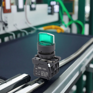 Xb5 Push Buttons <span class=keywords><strong>Selector</strong></span> chuyển ngắn xử lý 220V 3 vị trí 22 mét trắng LED ROTARY nhựa push button Thiết bị chuyển mạch với ánh sáng - Product Image 5