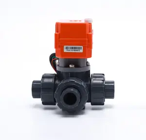 Động Cơ Vận Hành Bộ Chuyển Đổi Ac Bộ Truyền Động Lót 3 Chiều Ball Valve Để Cấp Nước