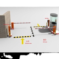 Système de stationnement de voiture en plein air, avec technologie RFID, système de gestion de stationnement, distributeur de cartes RFID