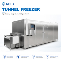 KHFT Nieuwe Automatische IQF Tunnelvriezer voor diepvriesproducten, industriële snelvriesmachine met concurrerende prijs en energiebesparing