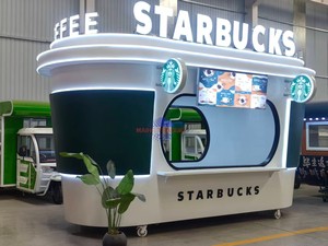 Carrito de Comida Móvil Eléctrico de Cuatro Ruedas, Multifuncional para Venta de Hamburguesas, Pollo Frito y Hot Dogs para Calles Comerciales - Product Image 2